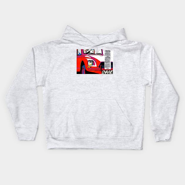 DYANE - advert Kids Hoodie by Throwback Motors